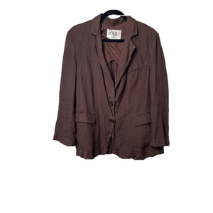 Zara women’s brown blazer size small